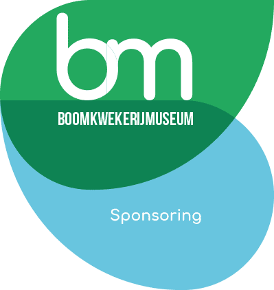 Boomkwekerijmuseum logo sponsoring