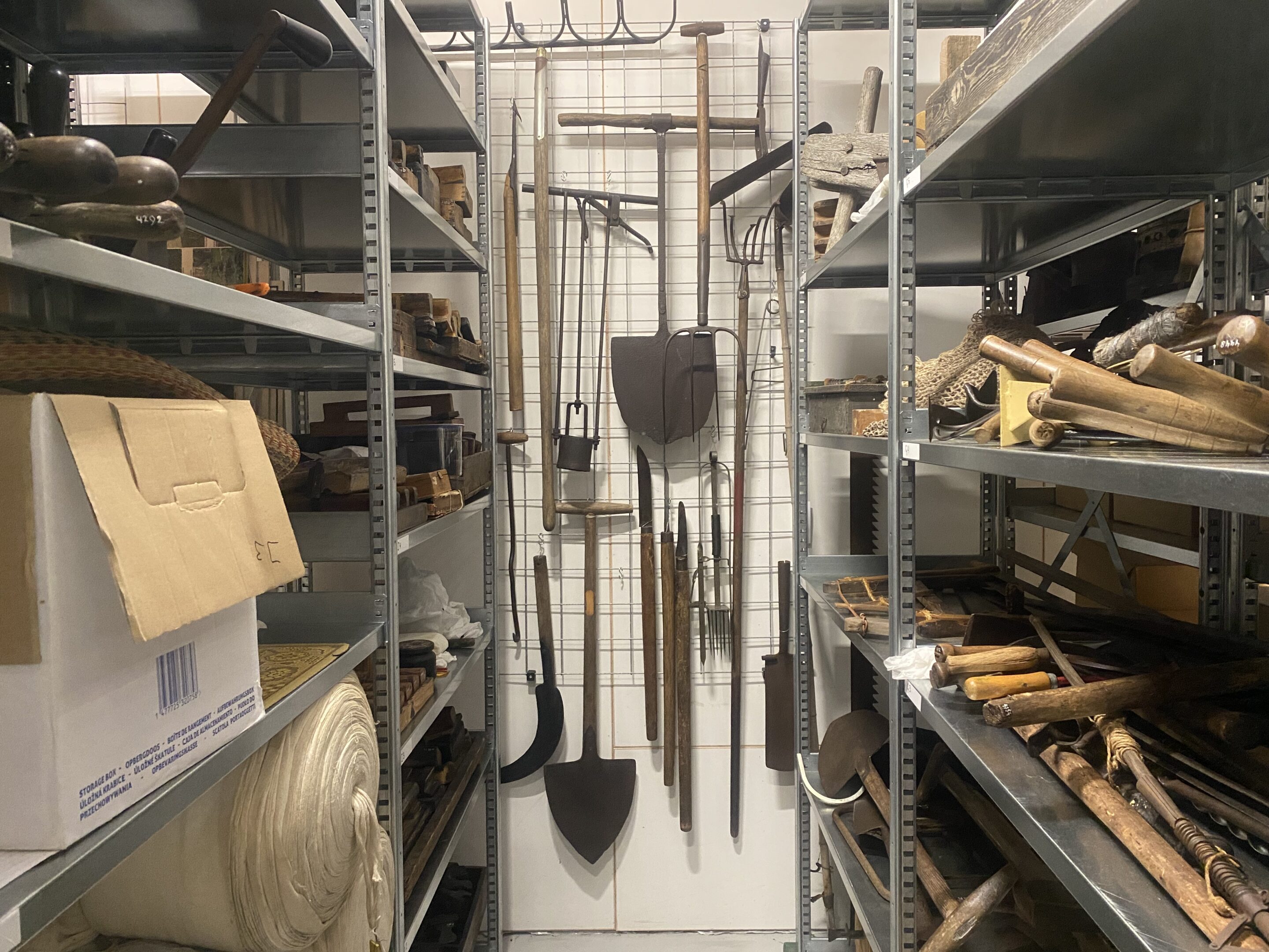 Open depot in het Boomkwekerijmuseum