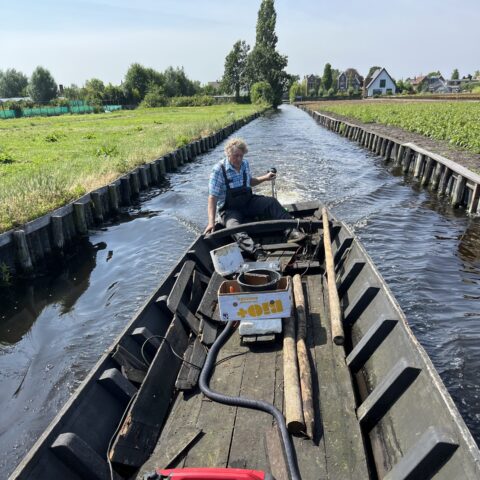 Antieke schouw gaat weer varen