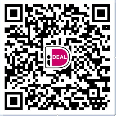 iDEAL QR-code voor de betaling